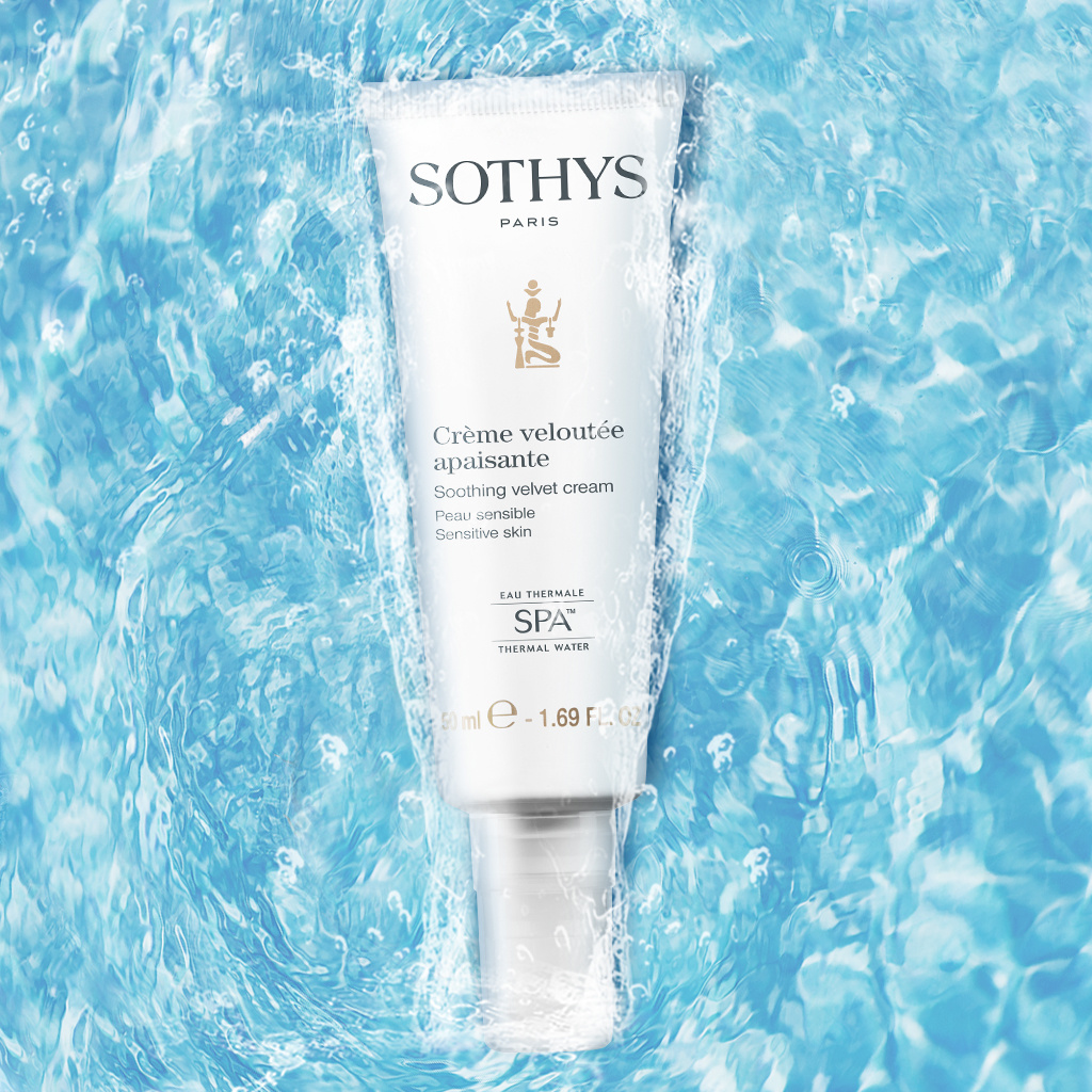 Sothys Sothys Crème Veloutée Apaisant SPA, soothing velvet cream, peau sensible, sensitive skin SPA