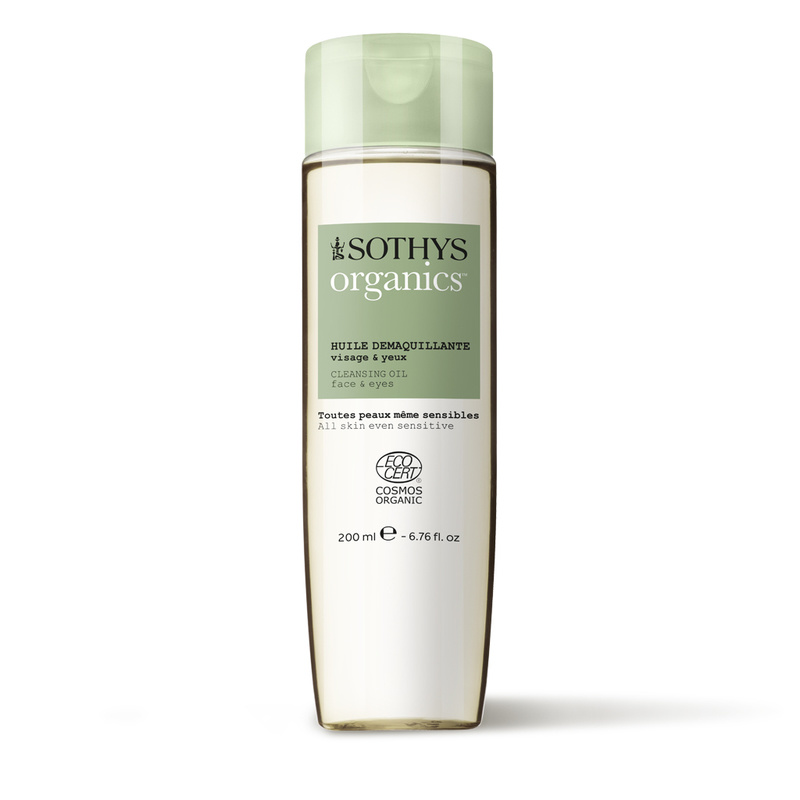 Sothys Paris Sothys  Organics-Huile demaquillante  visgage et yeux, Clesansing oil face and eyes-