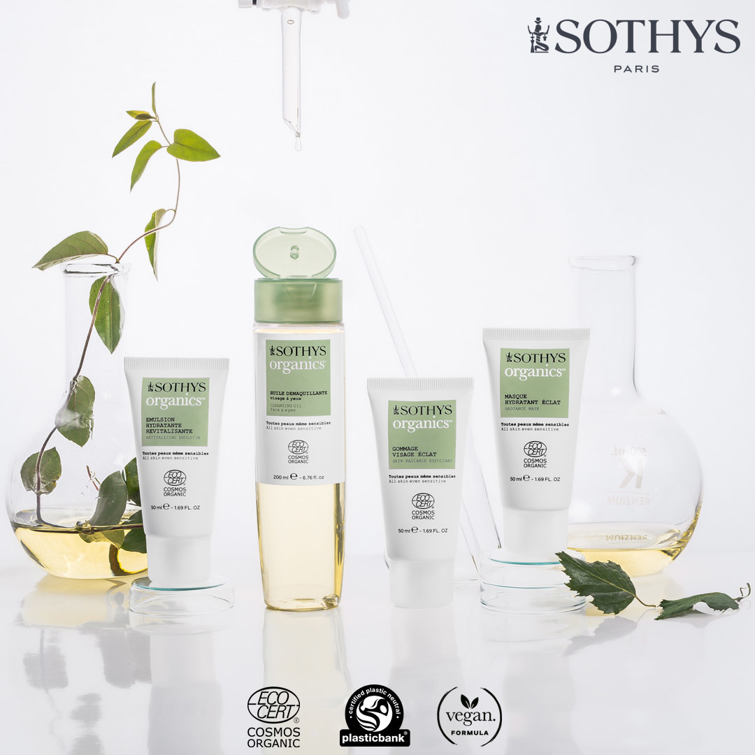 Sothys Paris Sothys Organics Masque hydratant éclat-radiance mask-auch für die empfindliche Haut