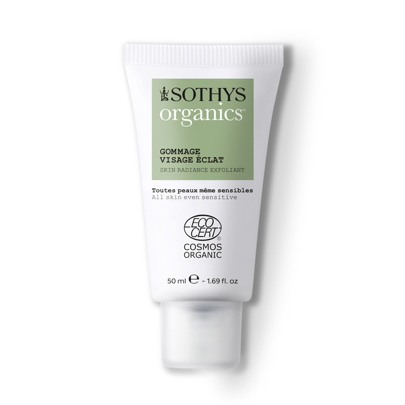 Sothys Paris Sothys Organics Gommage visage éclat-skin radiance exfoliant-peeling-alle huidtypes ook de gevoelige