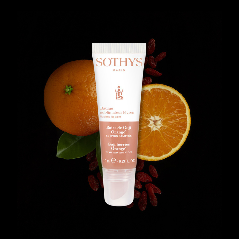 Sothys Sothys Baume sublimateur lèvres Sinaasappel-Goji-bessen- lippenbalsem