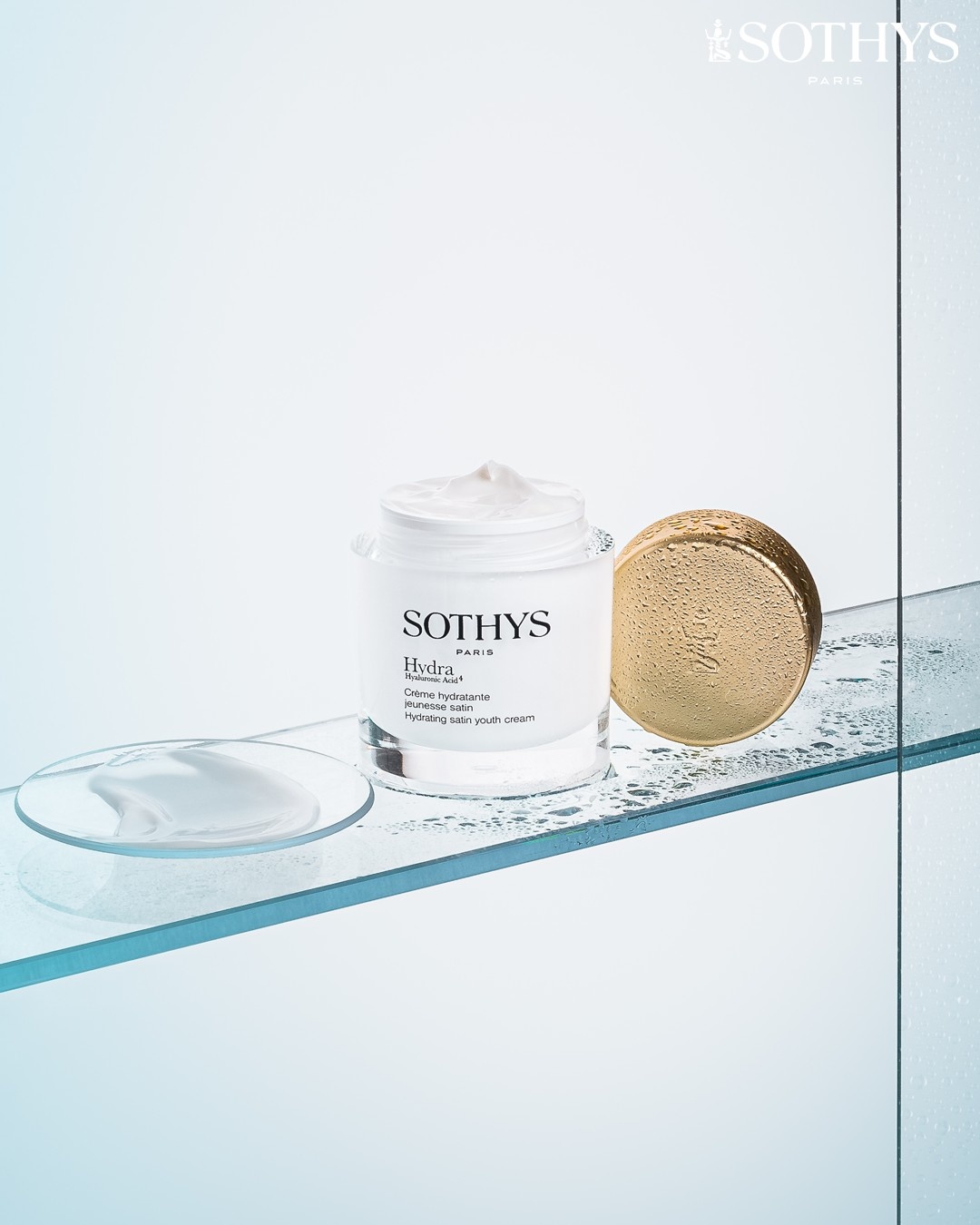 Sothys Paris Sothys hydra hyaluronic acid 4-Crème hydratante jeunesse satin Hydrating satin youth cream+ masque