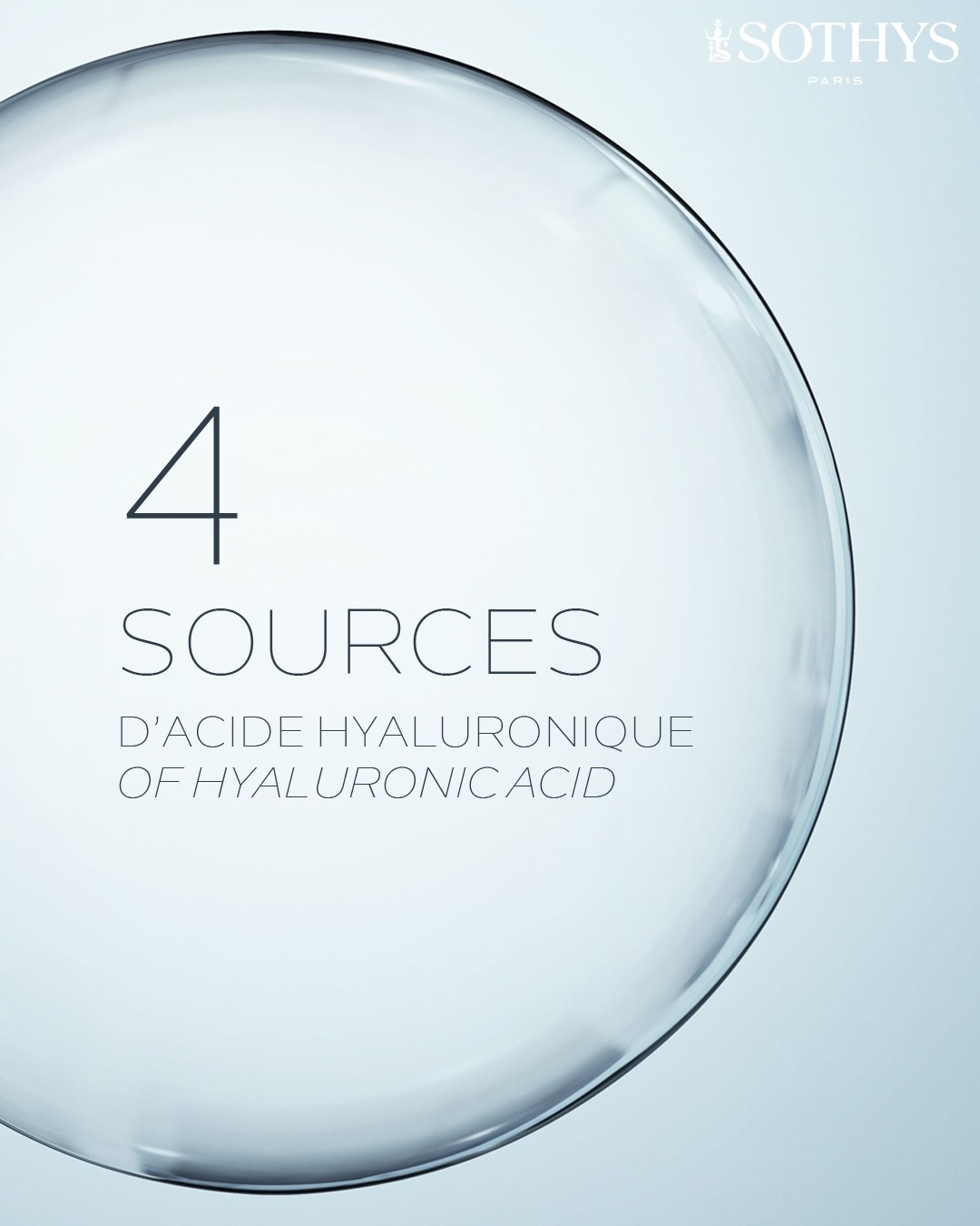 Sothys Sothys Hydra Hyaluronic Acid-4 Crème hydratante jeunesse Velours -Hydrating Velvet  Youth cream 50ml