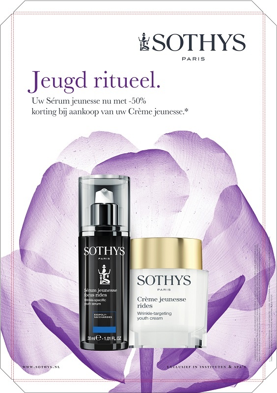 Sothys Sothys wrinkle targeting  youth cream + Sothys  wrinkle specefic youth serum