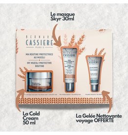 Bernard Cassière Bernard cassière Intense cream-cold cream style 50ml+ Skyr texture soothing mask 30ml+cleansing jelly 15ml