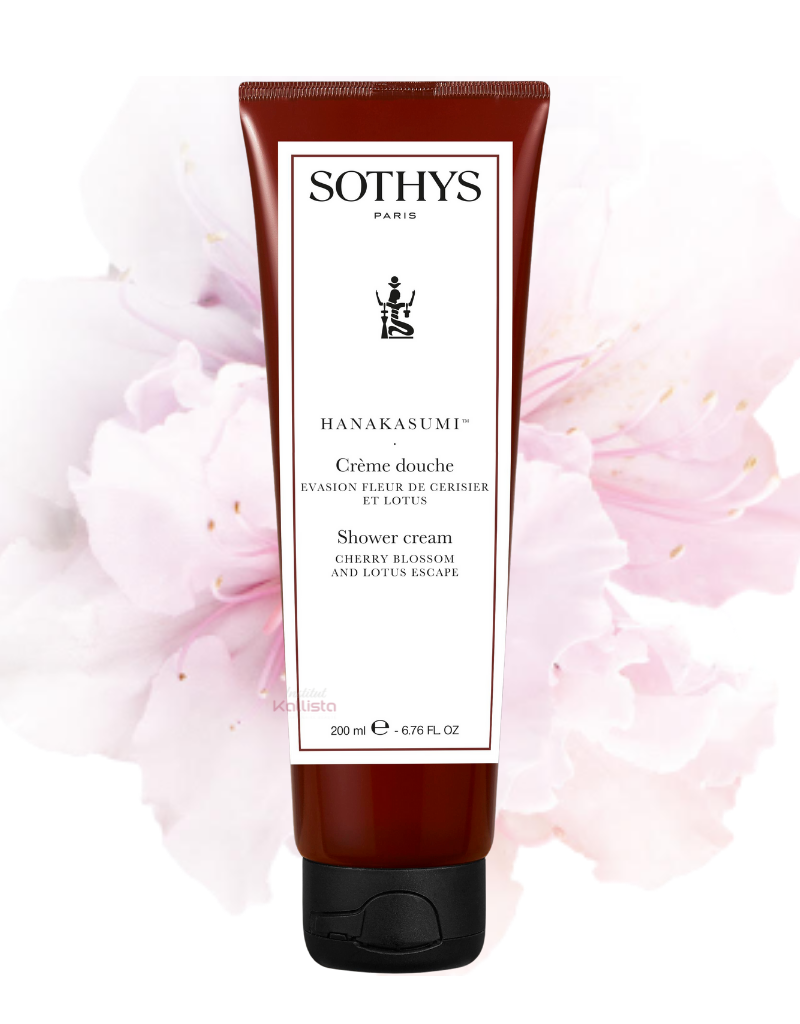 Sothys Sothys Crème Douche Evasion Fleur Cerisier et Lotus, Showercream Cherry blossom and Lotus escape