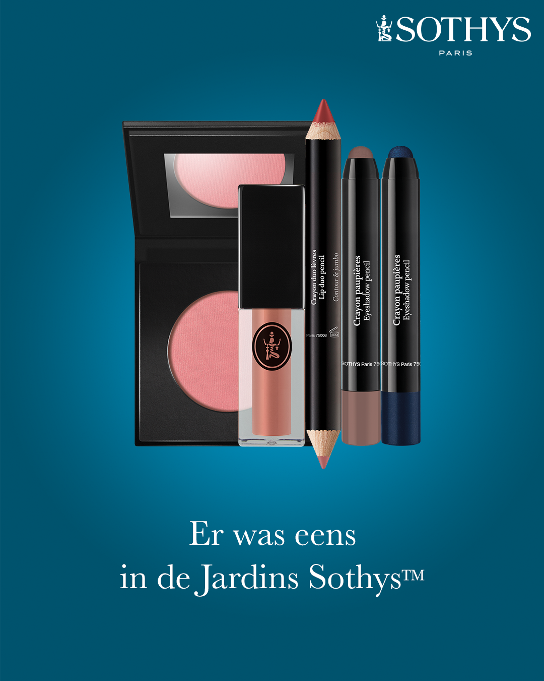 Sothys Paris Sothys Herbst 2024- Crayon duo lèvres- Contour & Jumbo-10 Nude & Rouge enchanté
