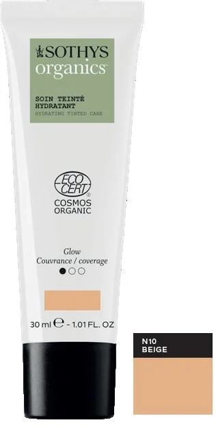 Sothys Paris Sothys Organics Soin Teinté Hydratant N10 Beige