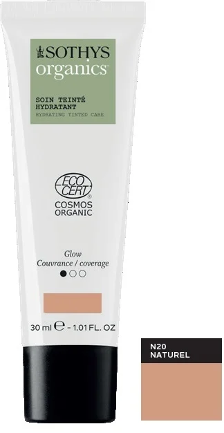 Sothys Paris Sothys Organics Soin Teinté Hydratant N20 NATUREL