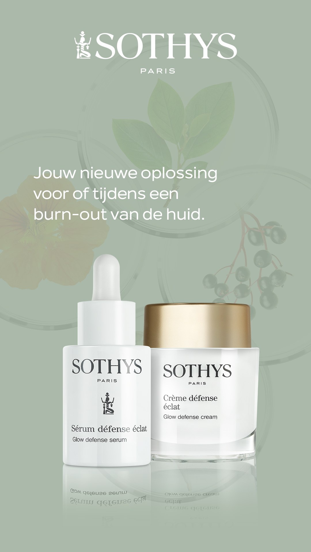 Sothys Paris Sothys Défense éclat crème 50ml+ sérum 30ml