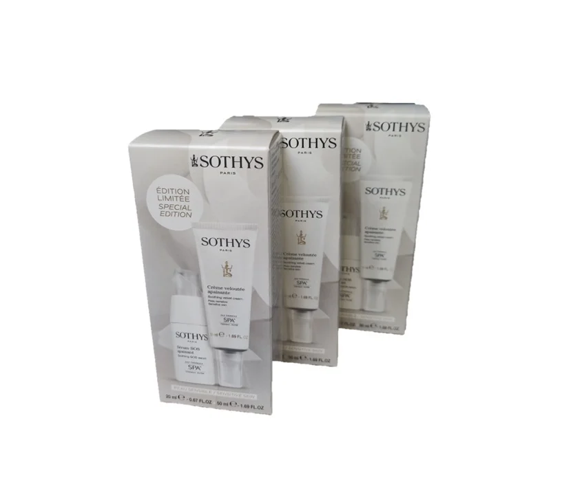 Sothys Paris Sothys Spa Crème veloutee apaisante + Serum SOS apaisant SPA actie