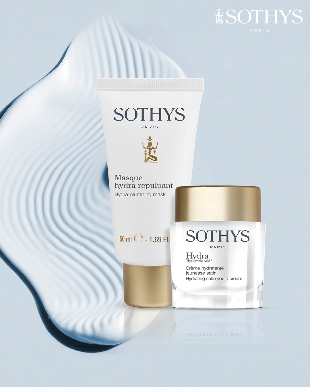 Sothys Paris Sothys duo Hydrating satin youth cream + Hydra Plumping mask 2x 50ml
