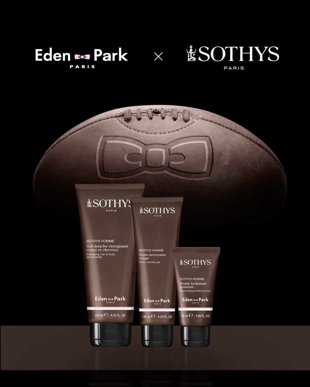 Sothys Sothys Paris-Homme-Coffret:1 Nettoyant énergisant visage 125 ml + 1 Fluide anti-àge hydratant