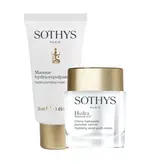 Sothys Paris Sothys duo Hydrating VELOURS youth cream + Hydra Plumping mask 2x 50ml - Copy