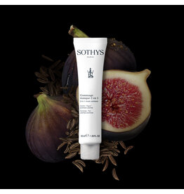 Sothys Paris Sothys -2-in-1 mask-exfoliant-Komijn-Vijgen gezicht