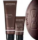Sothys Sothys Paris Homme Coffret met energieke gezichtsreiniger en anti-aging hydraterende fluid.
