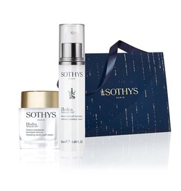 Sothys Sothys Hydra Hyaluronic Acid-4 Crème hydratante jeunesse Velours -Hydrating Velvet  Youth cream 50ml + SERUM Intensif hydratant