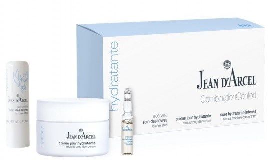 Jean D'Arcel Jean D'Arcel Gift set Hydratante- Hydro moist day cream+Hydr intens moist cocentrate 2ml+Hydra lipcare stick