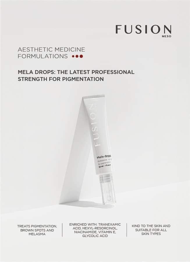 Fusion Meso Fusion Meso Mela Drops Serum gegen Pigmentflecken, Melasma und Ungleichmäßigen Hautton