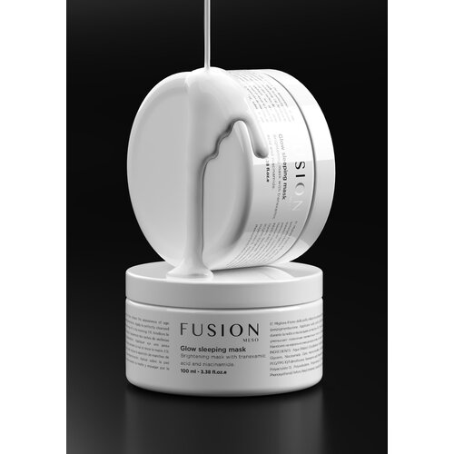 Fusion Meso Fusion Glow Sleeping Mask 100ml – Aufhellende Nachtmaske für Strahlende Haut und Intensive Feuchtigkeit Fusion Meso Fusion Glow Sleeping Mask 100ml – Aufhellende Nachtmaske für Strahlende Haut und Intensive Feuchtigkeit