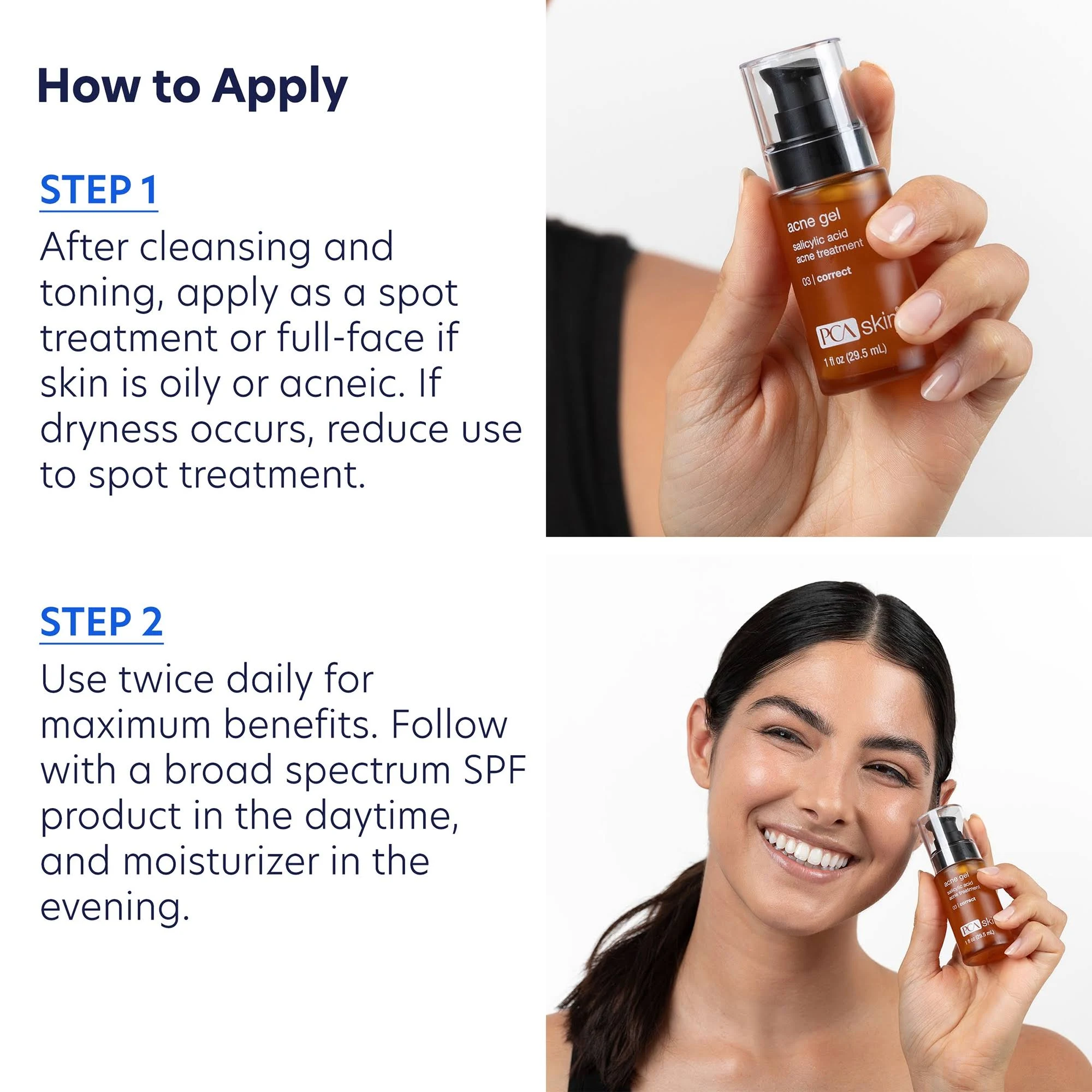 PCA Skin Acne Gel with Omnisome