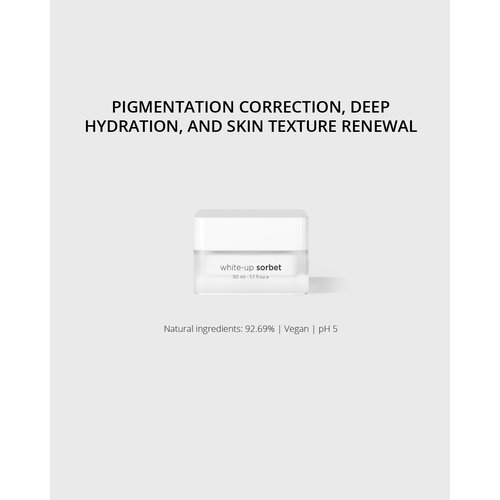 Ekseption Skincare Ekseption White-Up Sorbet 50ml Ekseption Skincare Ekseption White-Up Sorbet 50ml
