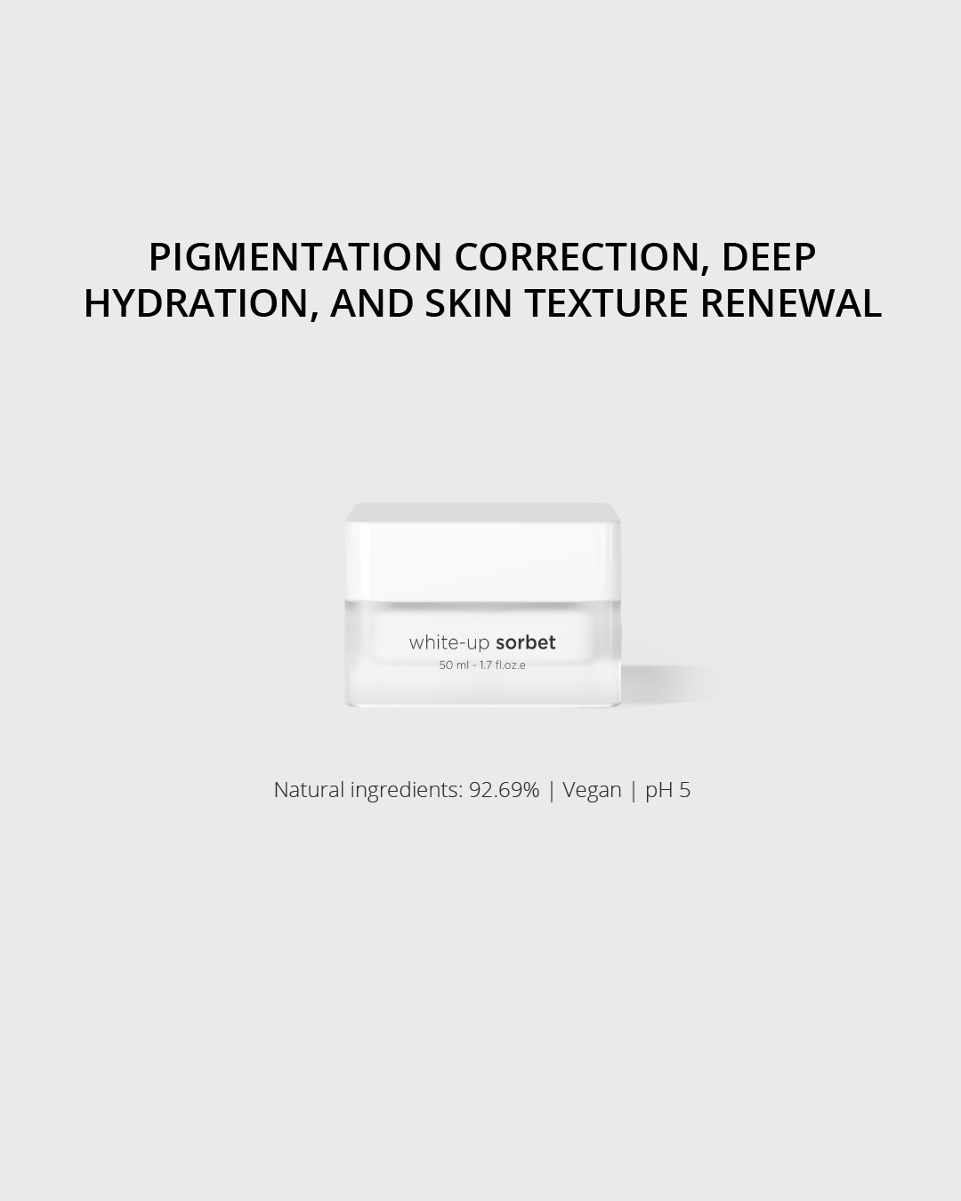 Ekseption Skincare Ekseption White-Up Sorbet 50ml