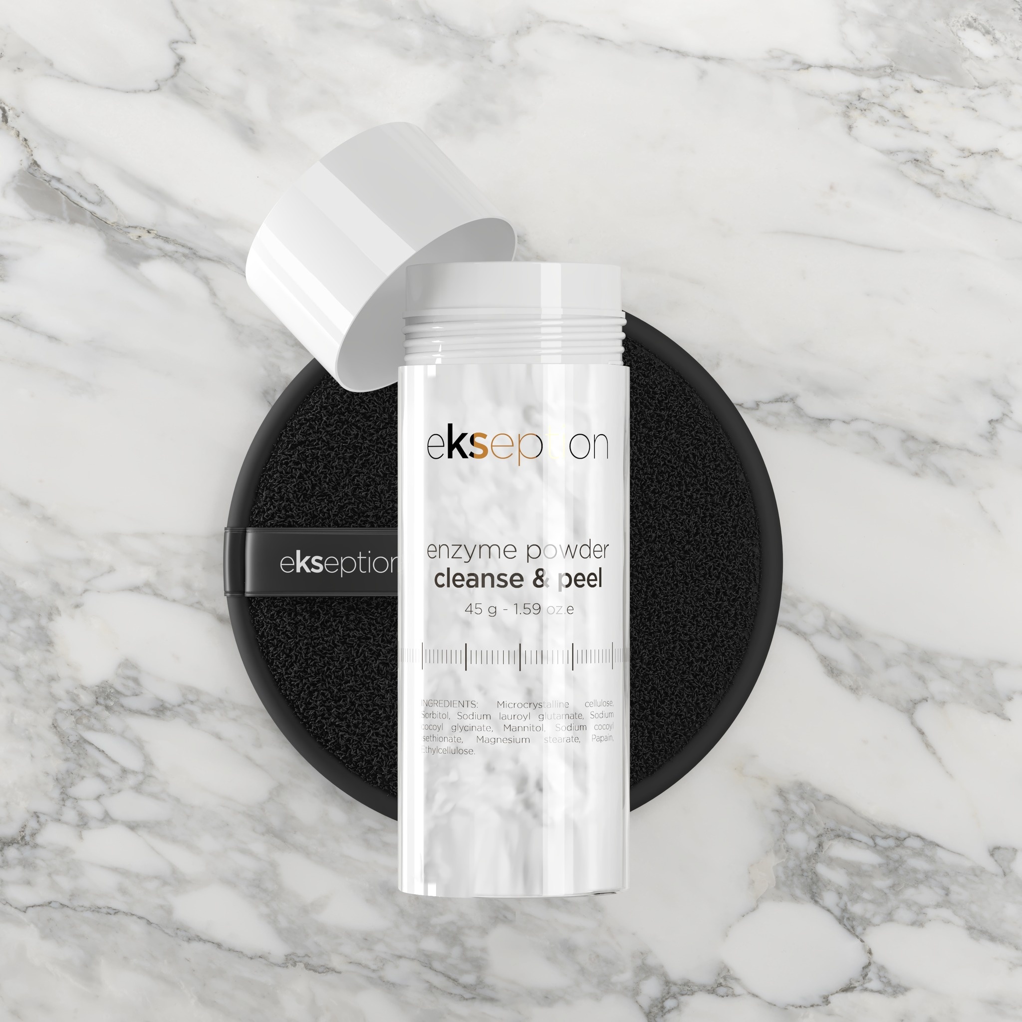 Ekseption Skincare Ekseption Enzyme Powder Cleanse & Peel – Enzymatische Reiniging & Peeling