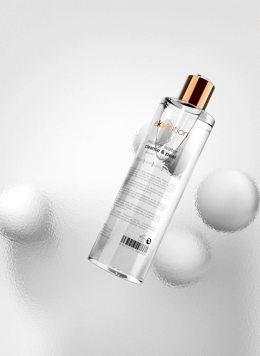 Ekseption Skincare Ekseption Micellar Water Cleanse & Peel – Micellair Water met Peeling