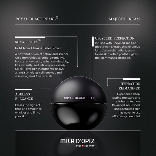 Mila d'Opiz Mila d'Opiz Black Pearl Majesty cream 50ml Mila d'Opiz Mila d'Opiz Black Pearl Majesty cream 50ml