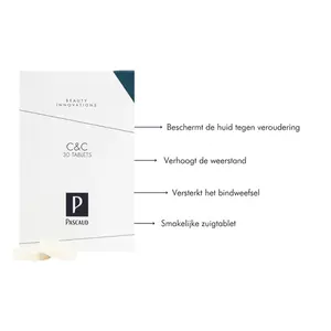 Pascaud Pascaud C&C- 30 zuigtabletten 500 mg Pascaud Pascaud C&C- 30 zuigtabletten 500 mg
