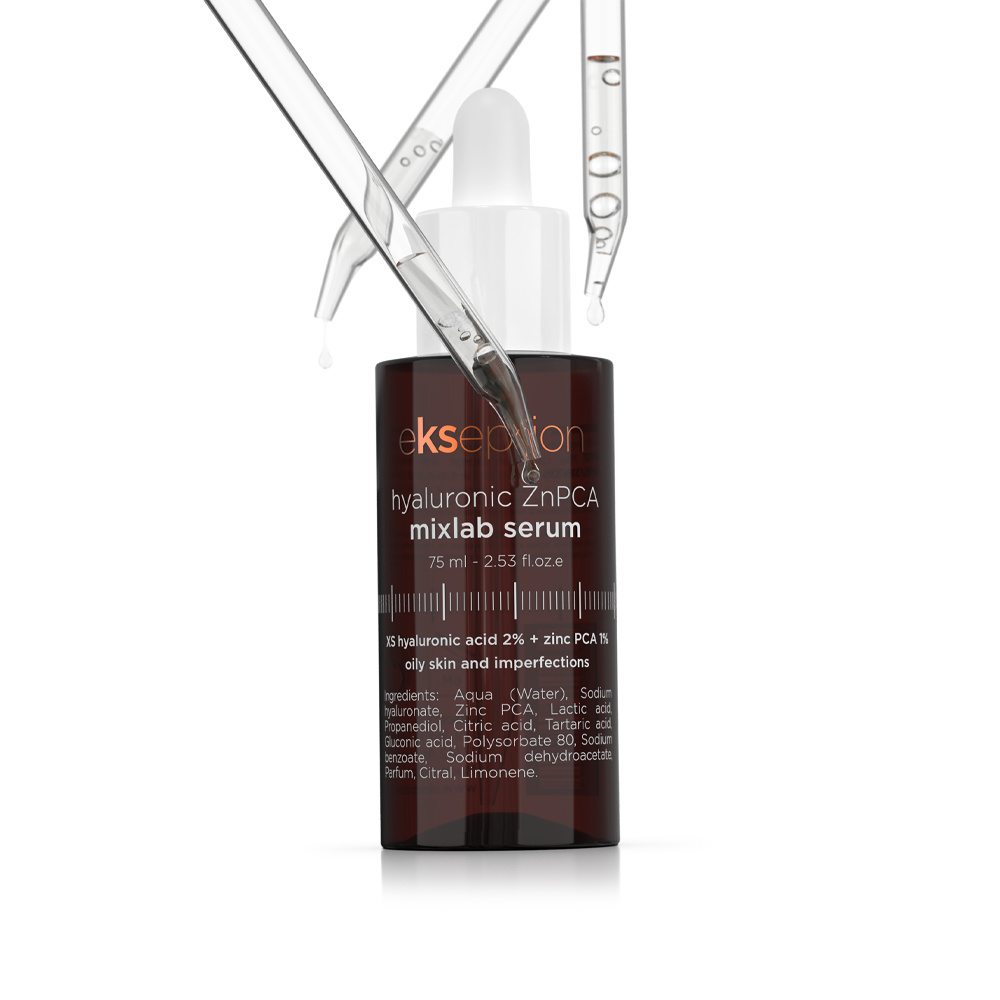Ekseption Skincare Ekseption Hyaluronic ZnPCA Mixlab Serum für Feuchtigkeit und Balance 75ml