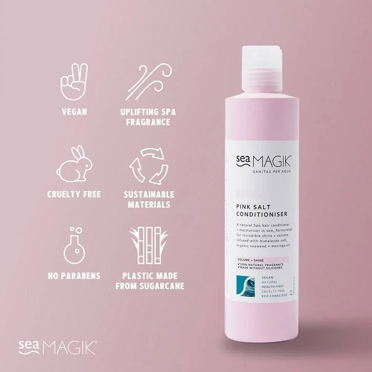 Sea Magik Sea Magik Pink Salt Conditioniser 300 ml – Conditioner für Volumen, Glanz und Feuchtigkeit