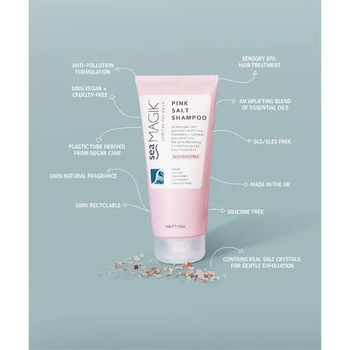 Sea Magik Sea Magik Pink Salt Shampoo 200g Sea Magik Sea Magik Pink Salt Shampoo 200g