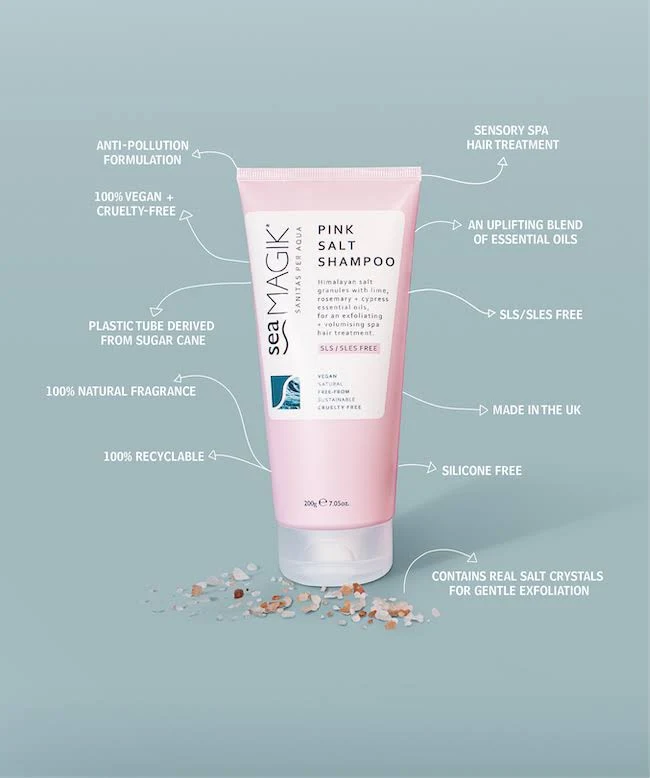 Sea Magik Sea Magik Pink Salt Shampoo 200g - LANGERE LEVERTIJD MEDIO AUG
