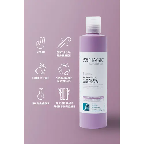 Sea Magik Sea Magik Magnesium + Argan Conditioner 300 ml– Conditioner for Dry & Damaged Hair Sea Magik Sea Magik Magnesium + Argan Conditioner 300 ml– Conditioner for Dry & Damaged Hair