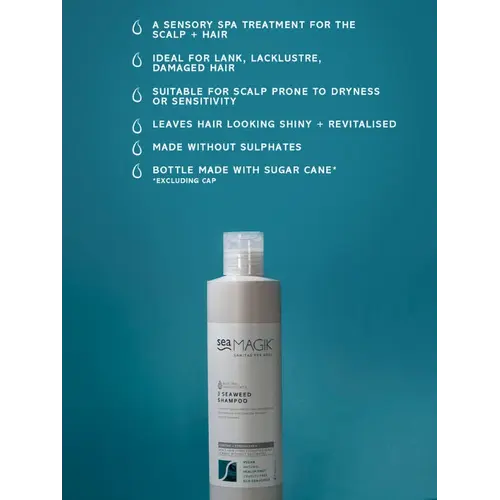 Sea Magik Sea Magik 3 Seaweed Shampoo | Sulphate-Free Seaweed Shampoo Sea Magik Sea Magik 3 Seaweed Shampoo | Sulphate-Free Seaweed Shampoo