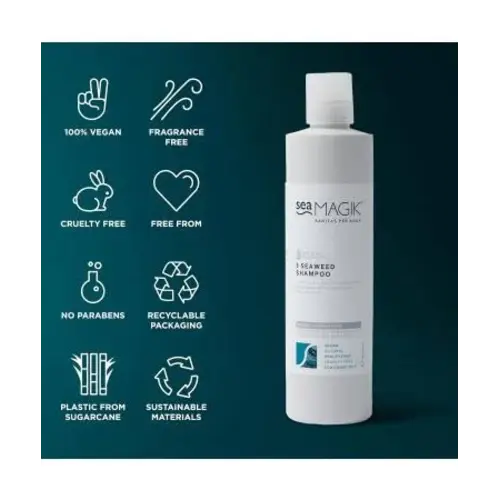 Sea Magik Sea Magik 3 Seaweed Shampoo | Sulphate-Free Seaweed Shampoo Sea Magik Sea Magik 3 Seaweed Shampoo | Sulphate-Free Seaweed Shampoo