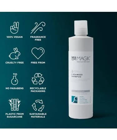 Sea Magik Sea Magik 3 Seaweed Shampoo | Sulfatfreies Shampoo mit Meeresalgen