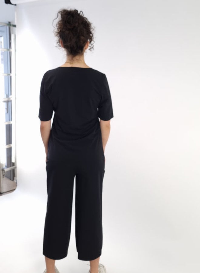 Culotte-Hose aus Technostretch *schwarz