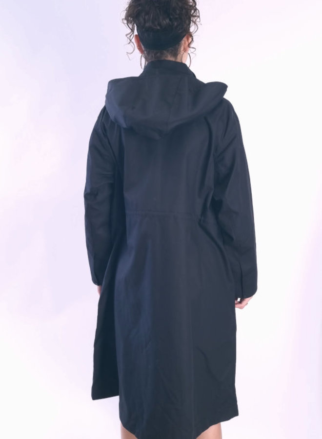 Modischer Trenchcoat *schwarz