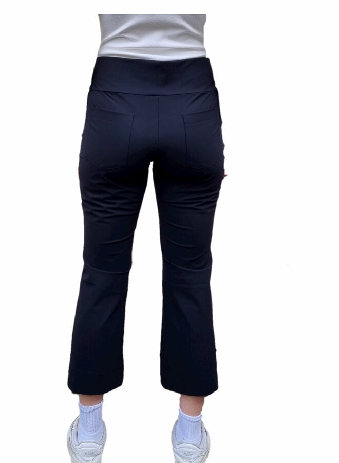 Hose 7/8-Länge - Slim-Fit *schwarz*