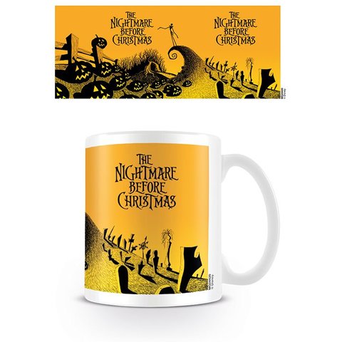 Nightmare Before Christmas Graveyard Scene - Mug