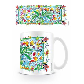 Guus Van Eck Bloemen in Vaas - Mug