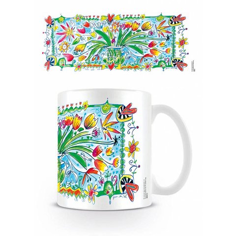 Guus Van Eck Bloemen in Vaas - Mug