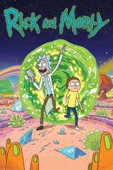 Products tagged with rick and morty portal poster