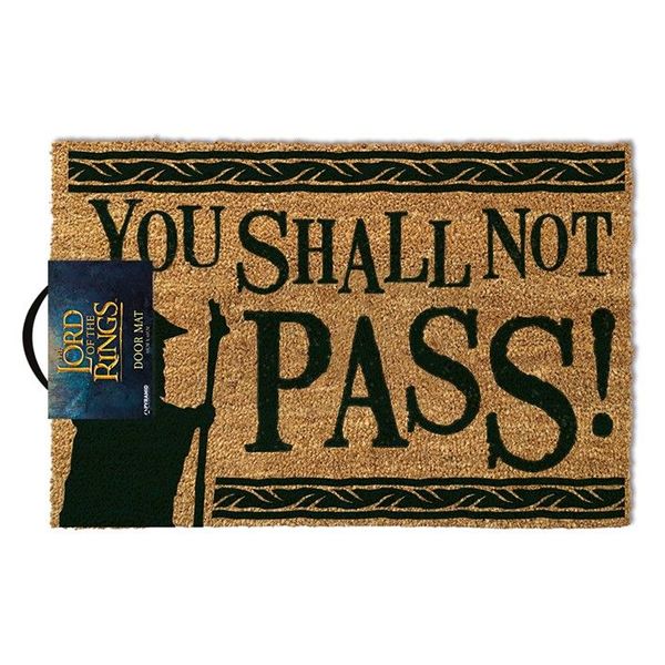 The Lord Of The Rings You Shall Not Pass - Deurmat