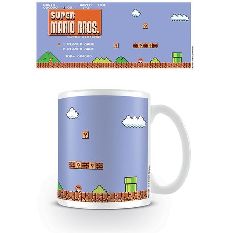 Super Mario Retro Title - Mok