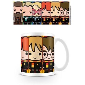 TAZZA IN CERAMICA - Harry Potter Mug Kawaii Harry Ron Hermione