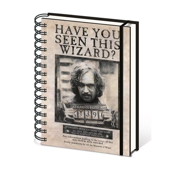 Harry Potter Wanted Sirius Black  - Cahier de note